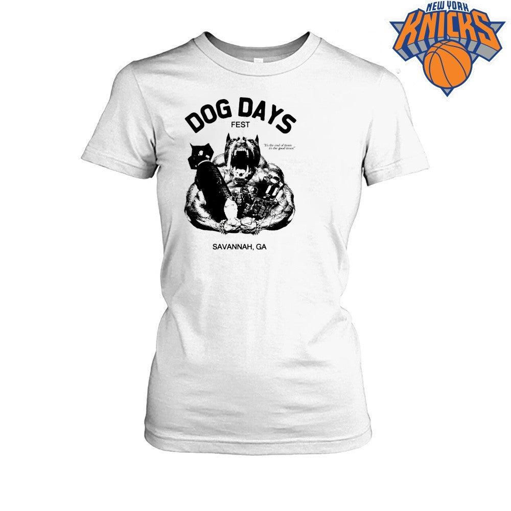 Dog Days Fest Savannah Georgia Muscle Pitbull Bomb Grenades Distressed Shirt