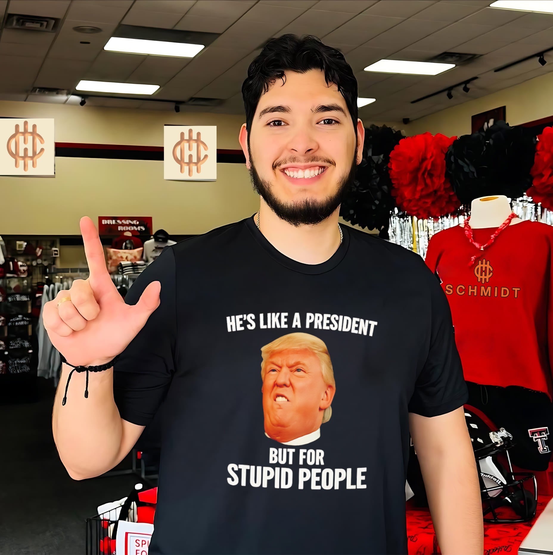 Donald Trump He’s Like a President but for Stupid People shirt