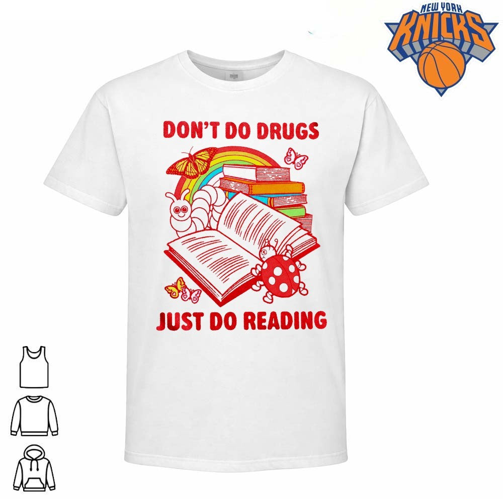 Don’t Do Drugs Just Do Reading Cute Insect Book Lover Shirt