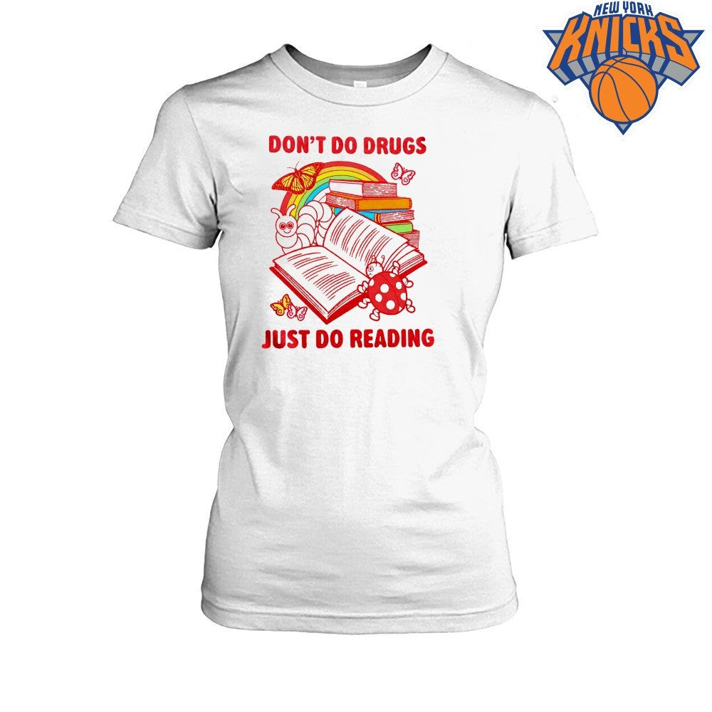 Don’t Do Drugs Just Do Reading Cute Insect Book Lover Shirt