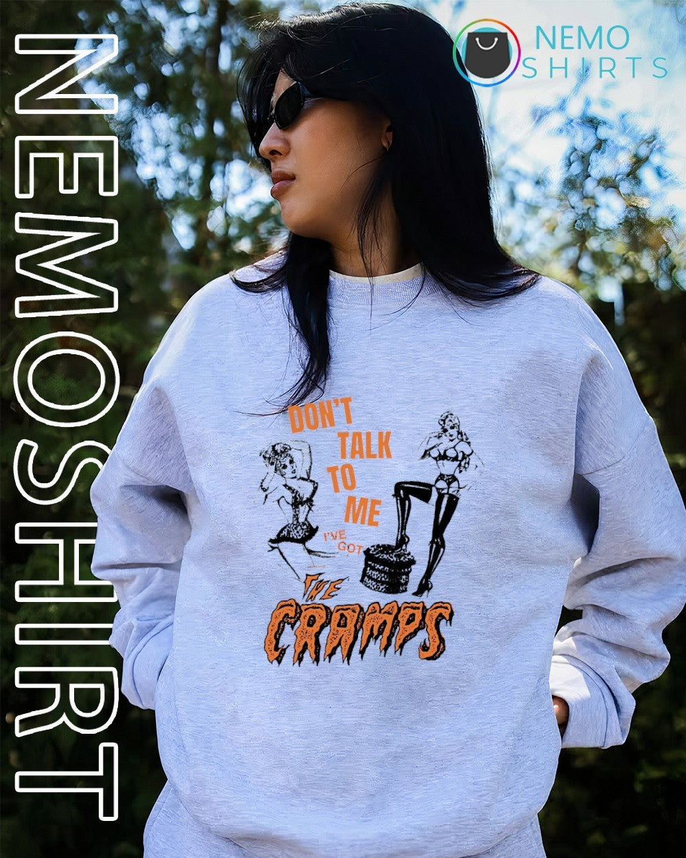 Don’t talk to me I’ve got the Cramps shirt
