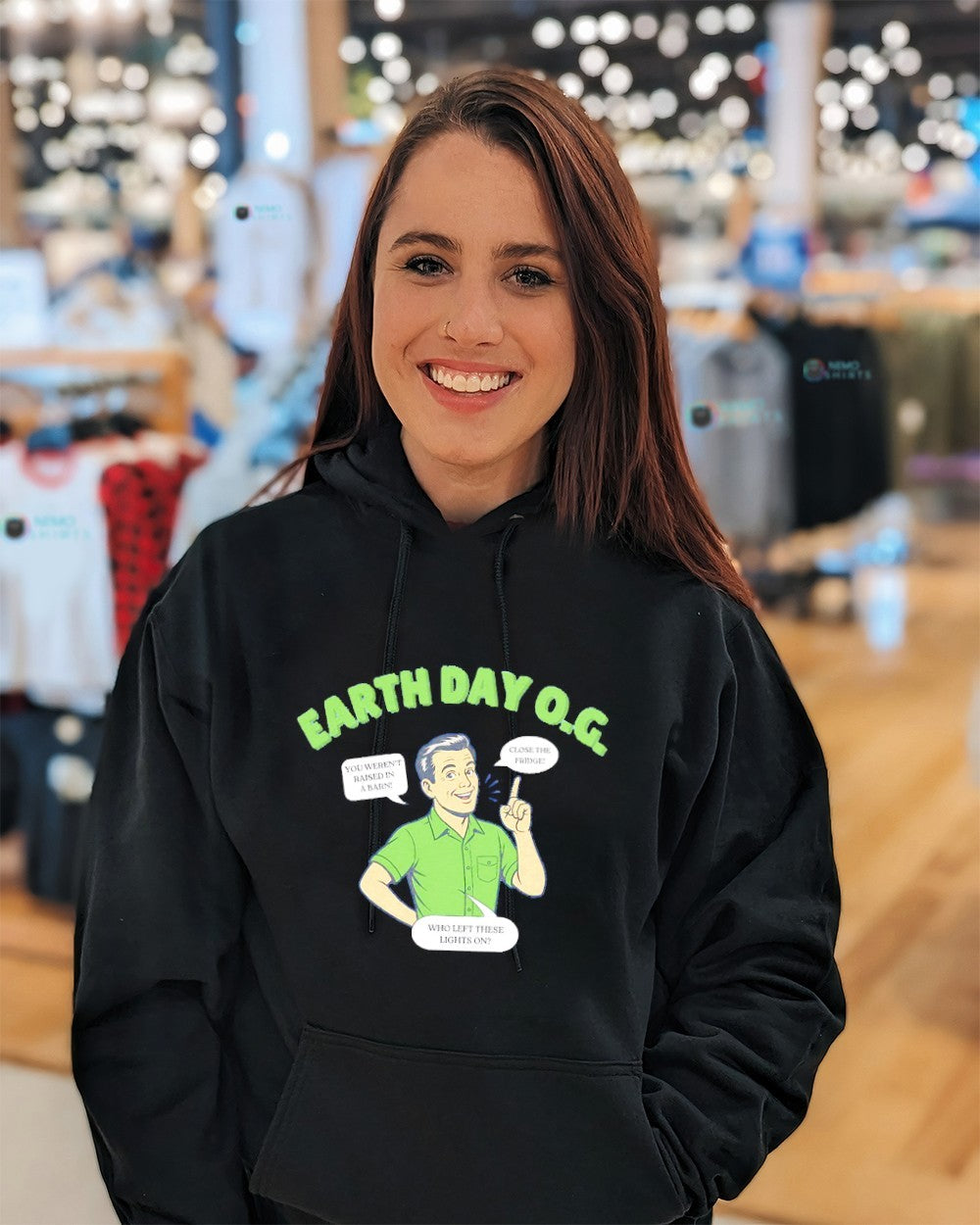 Earth Day OG you weren’t raised in a barn close the fridge shirt