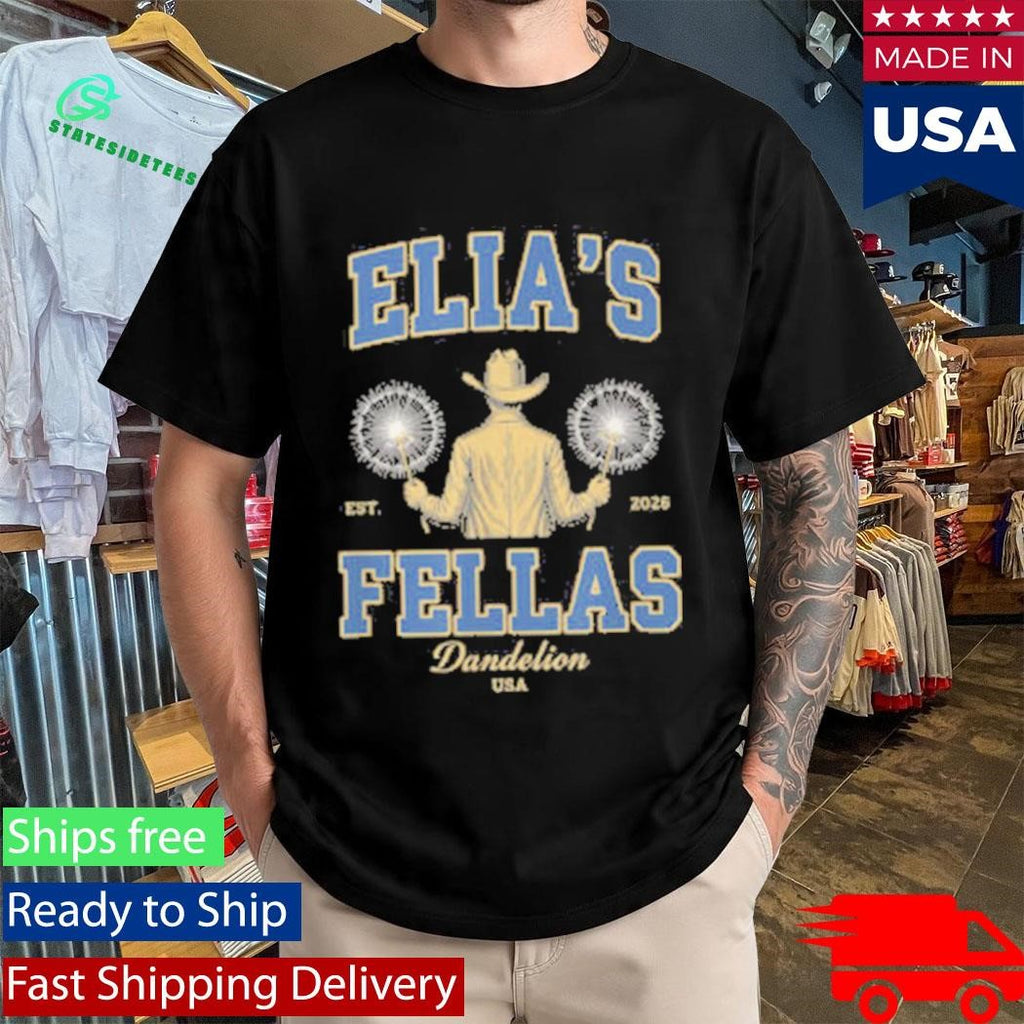 Elia’s Fellas Dandelion USA Western Fella Est 2026 Shirt