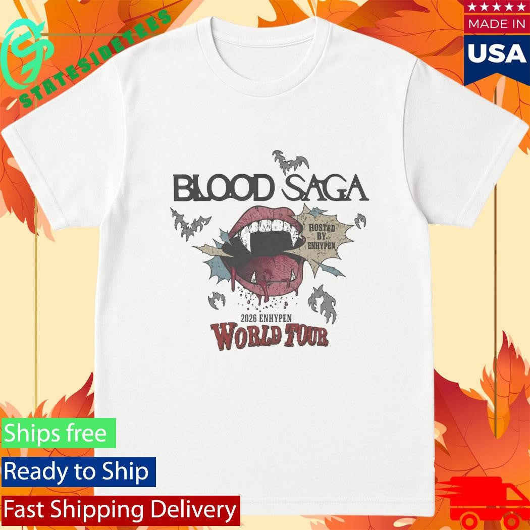 Enhypen Blood Saga World Tour Shirt