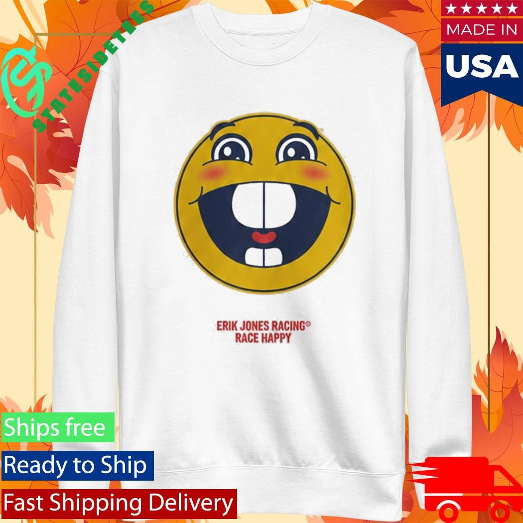 Erik Jones Race Smiley Pocket Shirt
