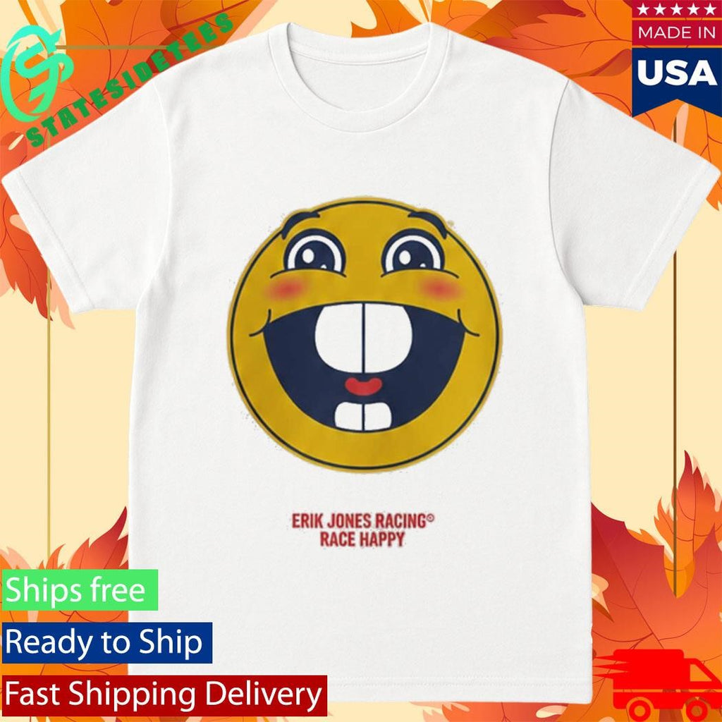 Erik Jones Race Smiley Pocket Shirt