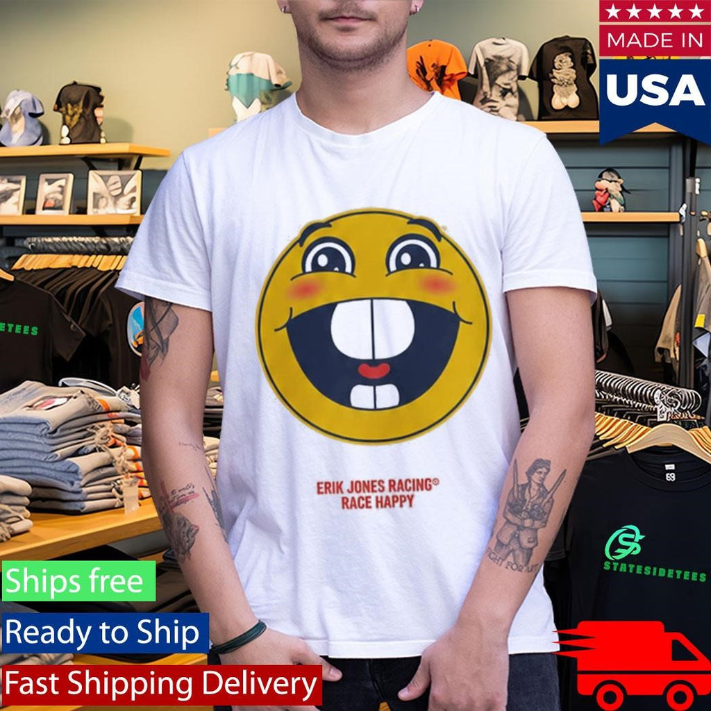 Erik Jones Race Smiley Pocket Shirt