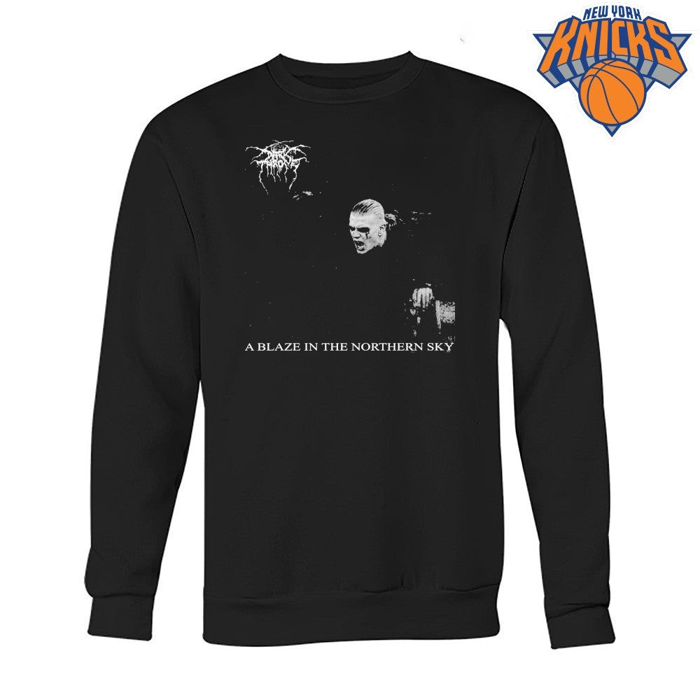 Erling Haaland Darkthrone A Blaze In The Northern Sky Heavy Metal Shirt