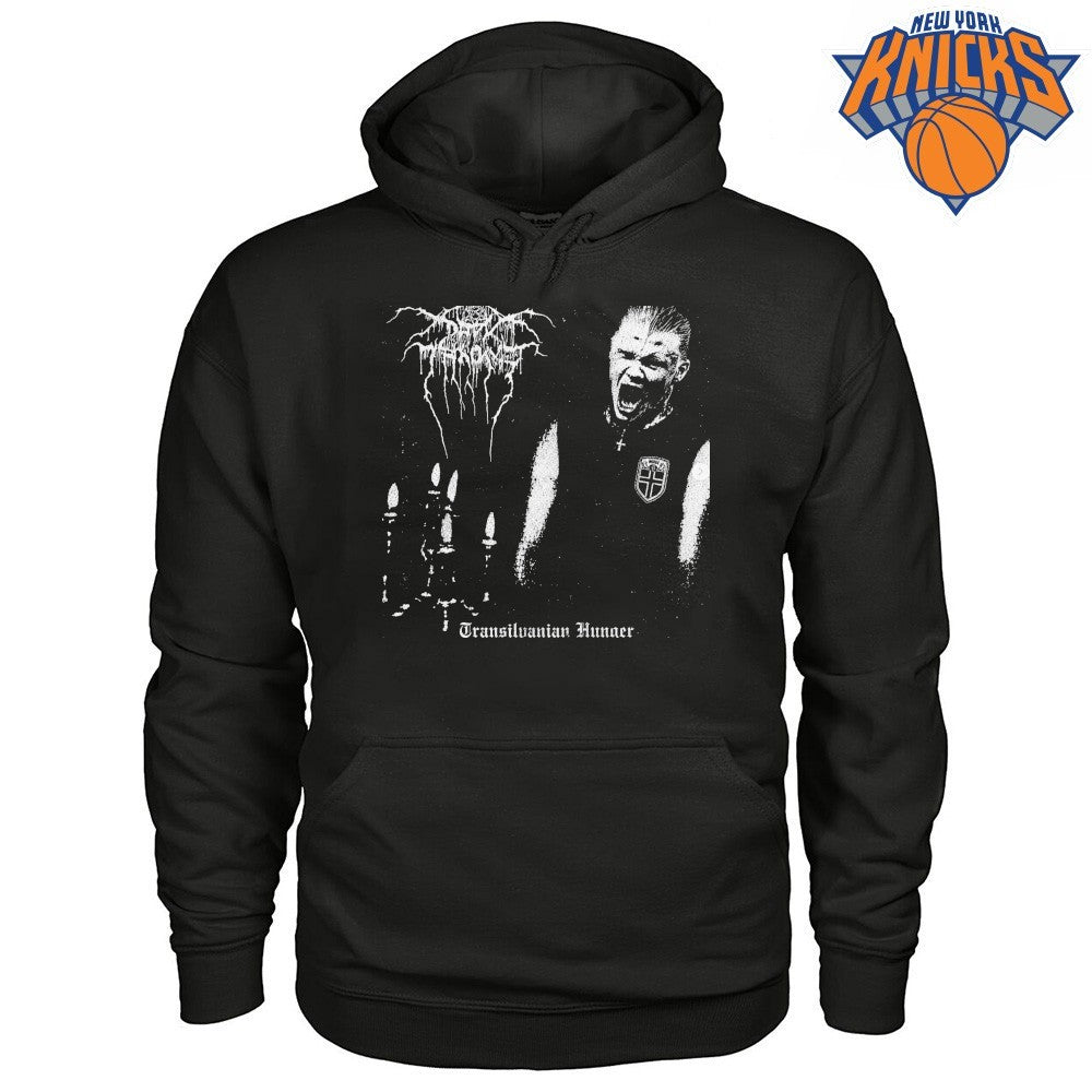 Erling Haaland Darkthrone Transilvanian Hunger Black Metal Shirt