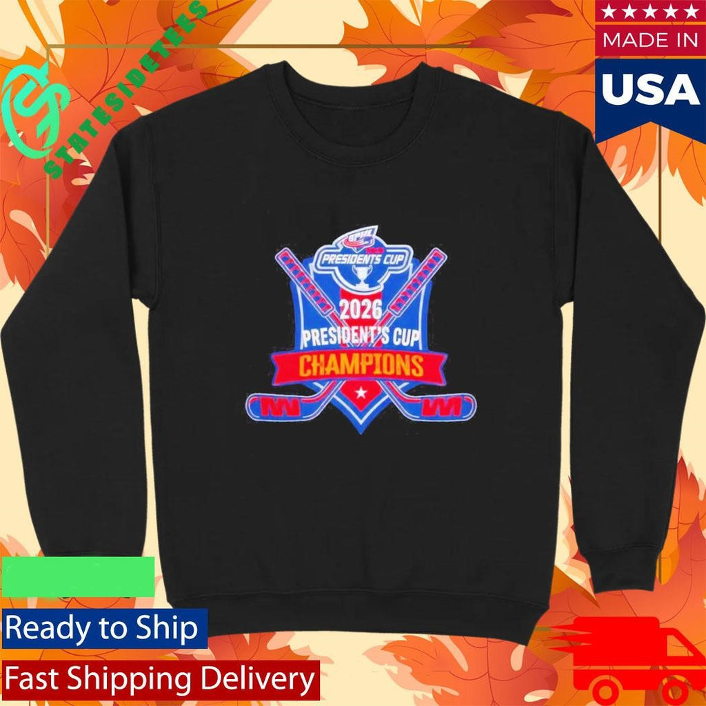 Evansville Thunderbolts 2026 President’s Cup Champions Shirt
