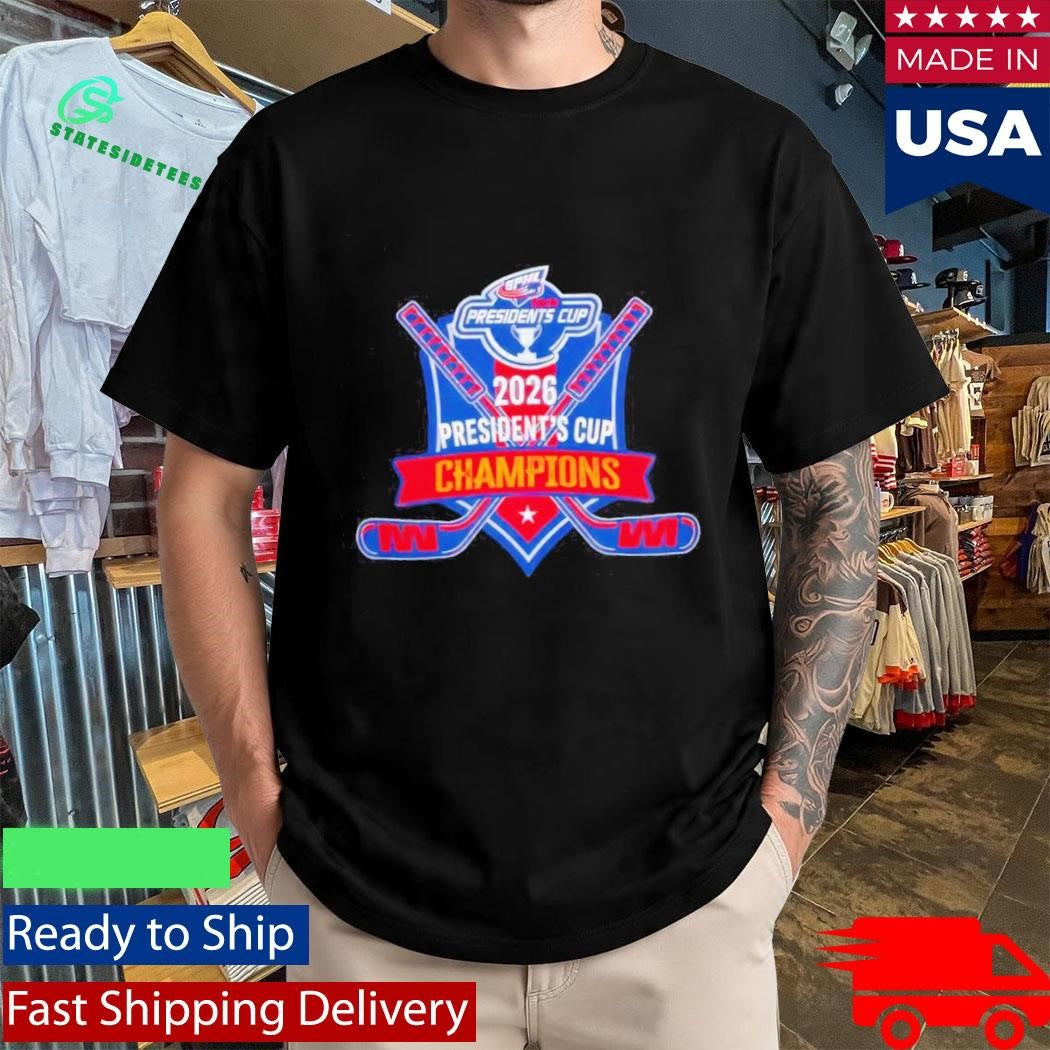 Evansville Thunderbolts 2026 President’s Cup Champions Shirt