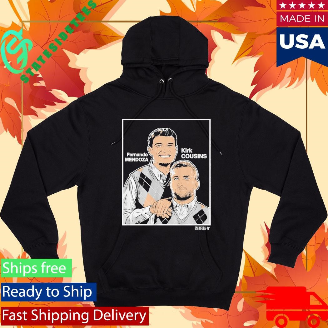 Fernando Mendoza & Kirk Cousins Family Portrait Shirt