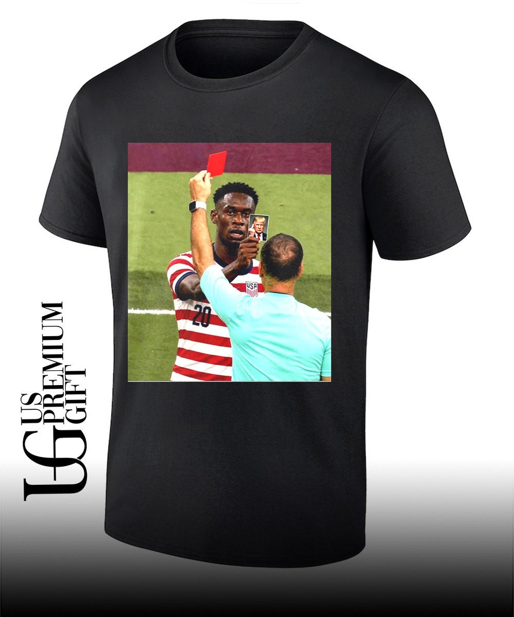 Folarin Balogun Trump Card USA Soccer shirt