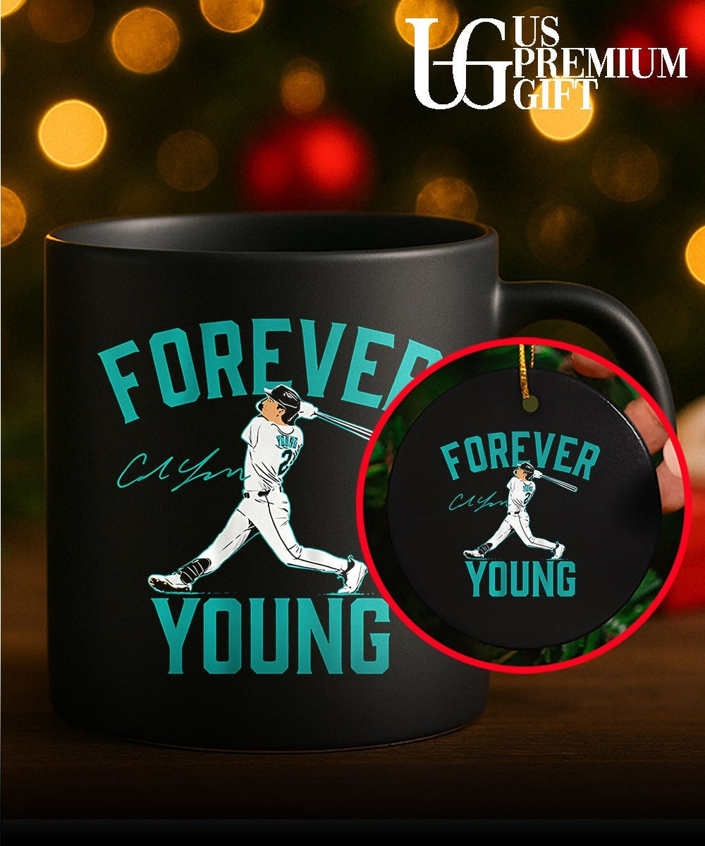 Forever Young Cole Young Seattle Mariners MLB signature shirt