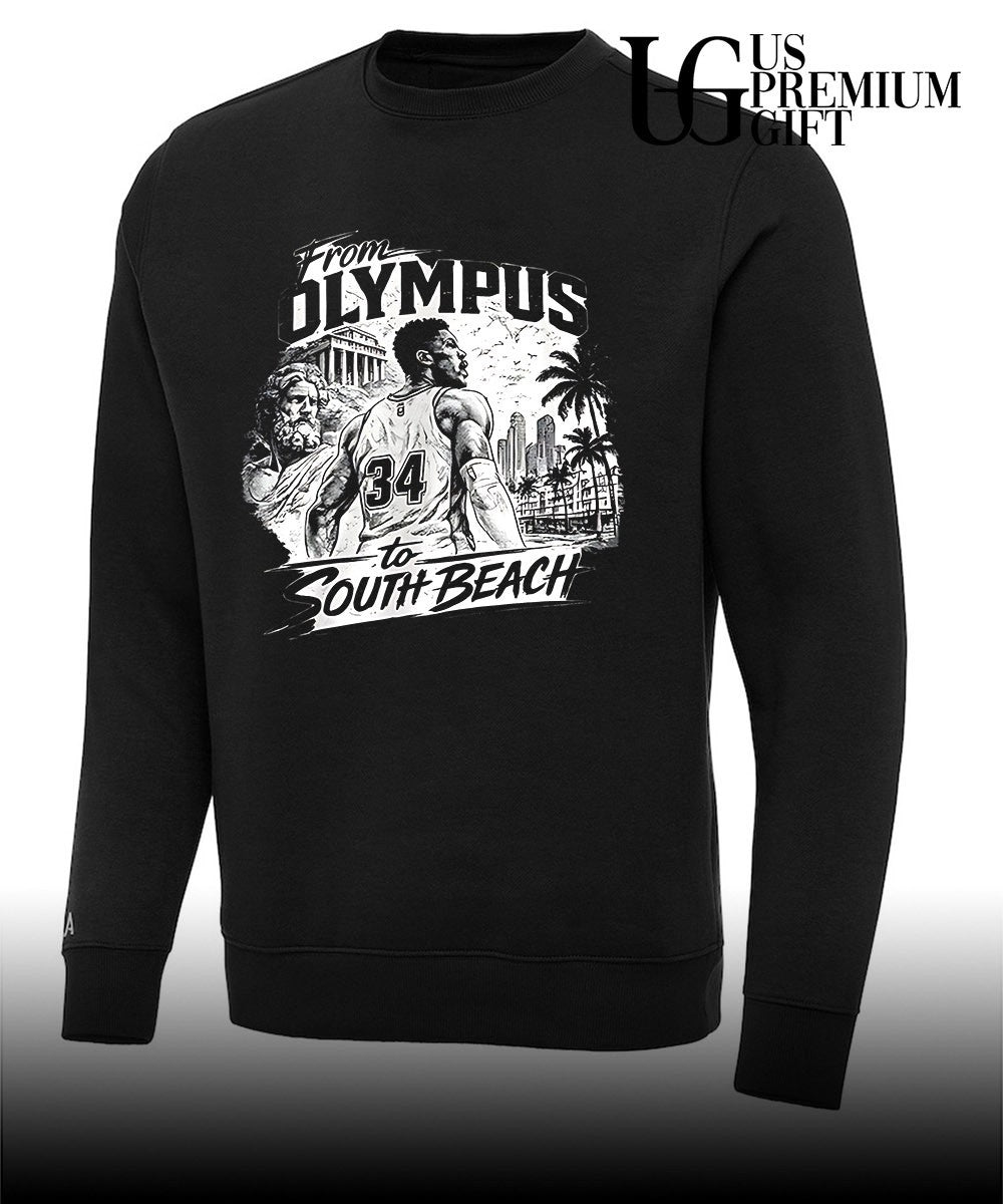 From Olympus To South Beach Greek Mythology Basketball shirt
