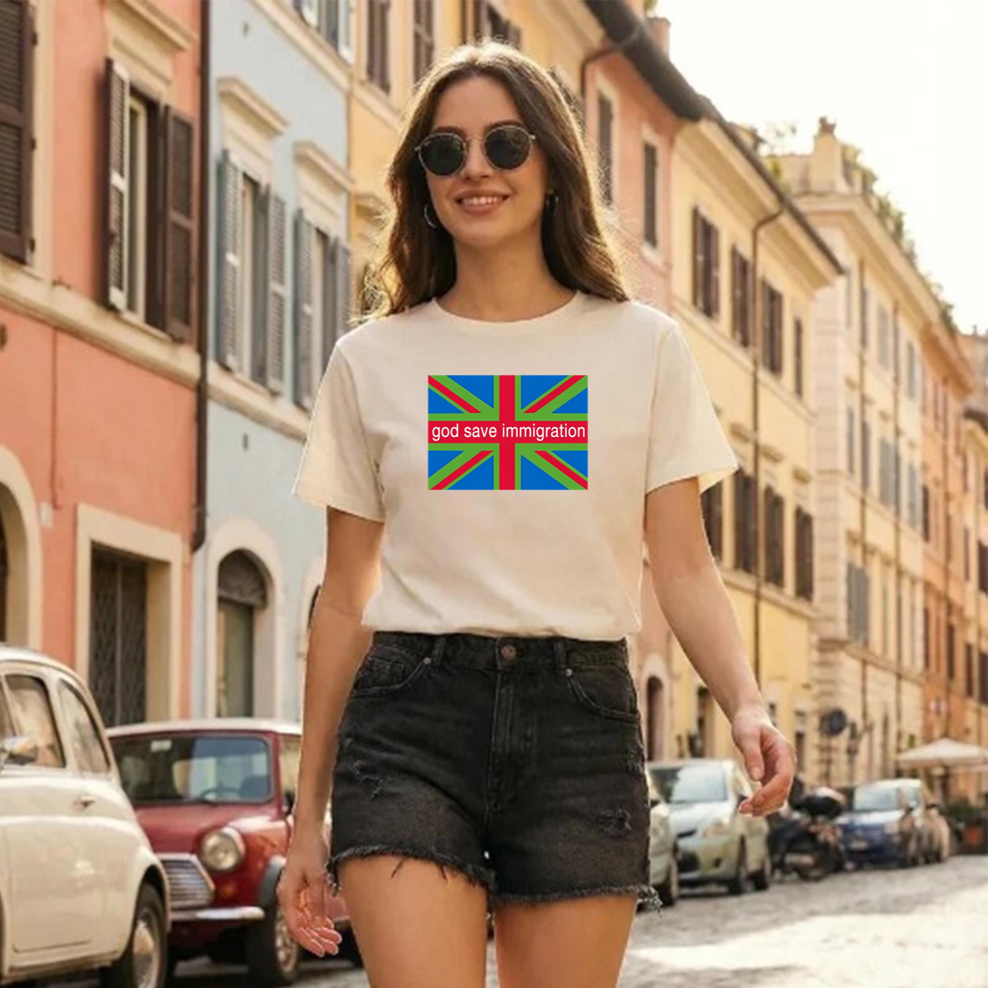 God Save Immigration Shirt