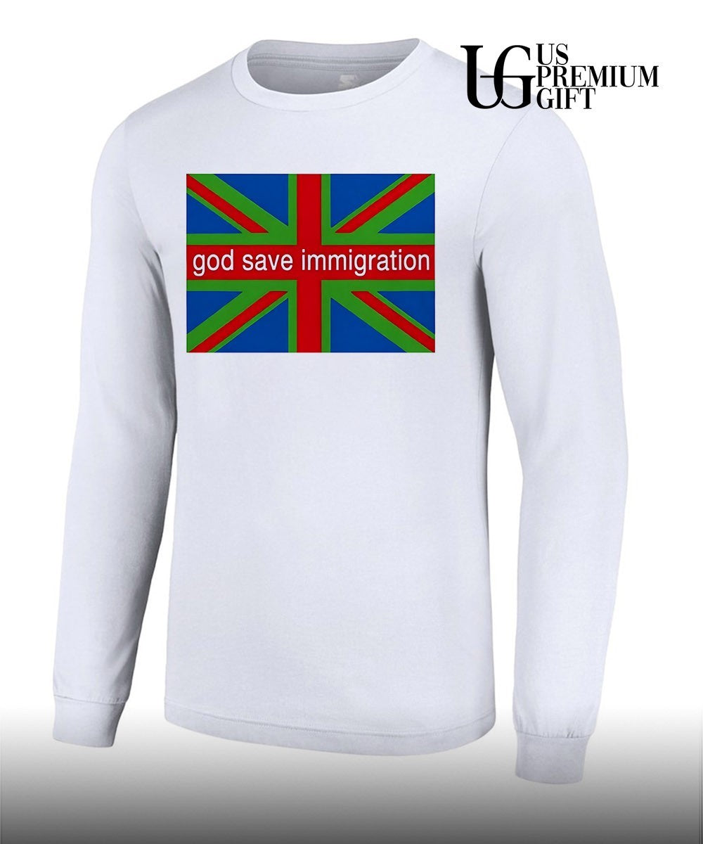 God Save Immigration UK shirt