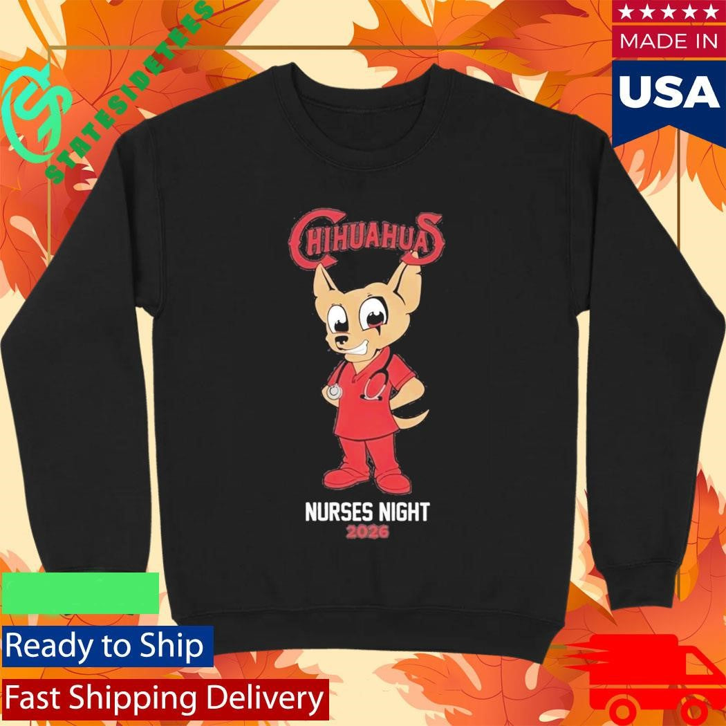 Gorgeous Baseball Chihuahuas Nurses Night Shirt