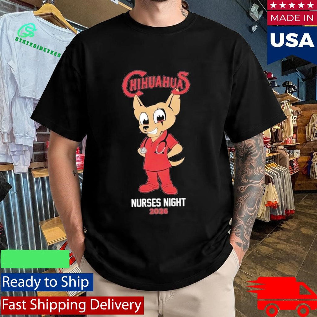 Gorgeous Baseball Chihuahuas Nurses Night Shirt
