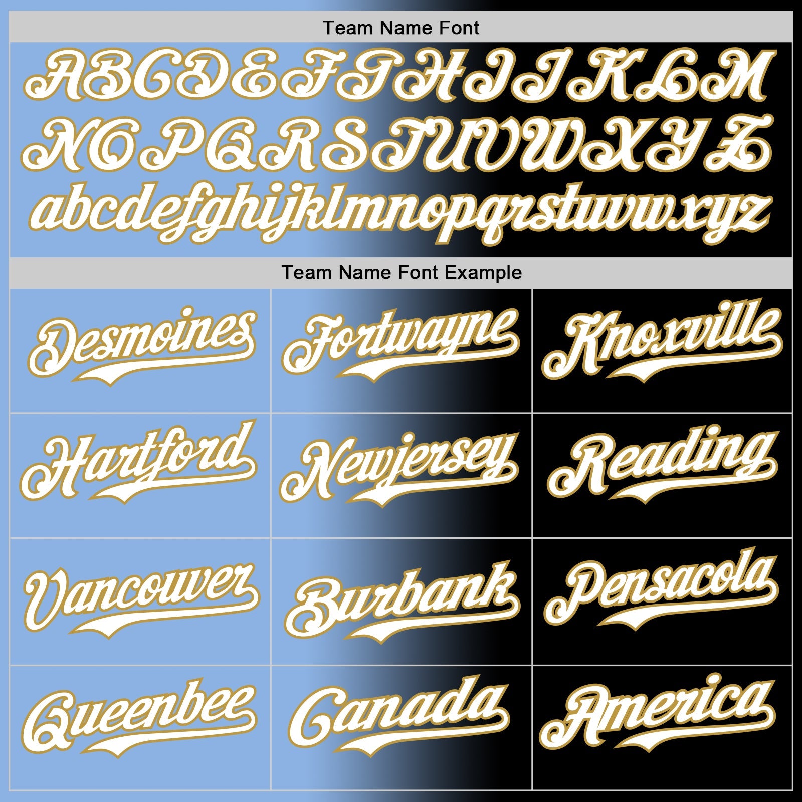 Custom Black White Light Blue-Old Gold Authentic Gradient Fashion Baseball Jersey
