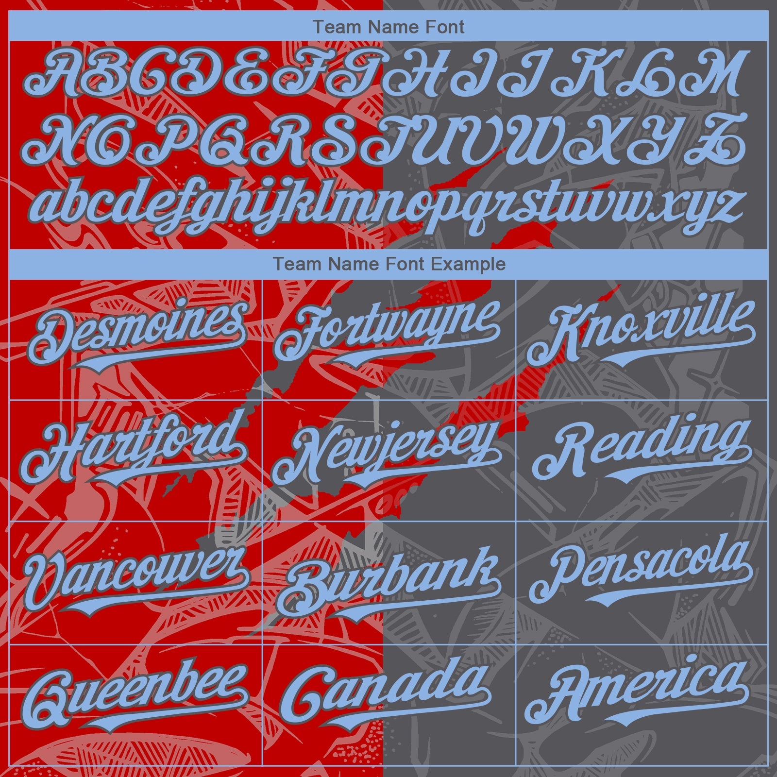 Custom Graffiti Pattern Light Blue Steel Gray-Red 3D Scratch Authentic Baseball Jersey