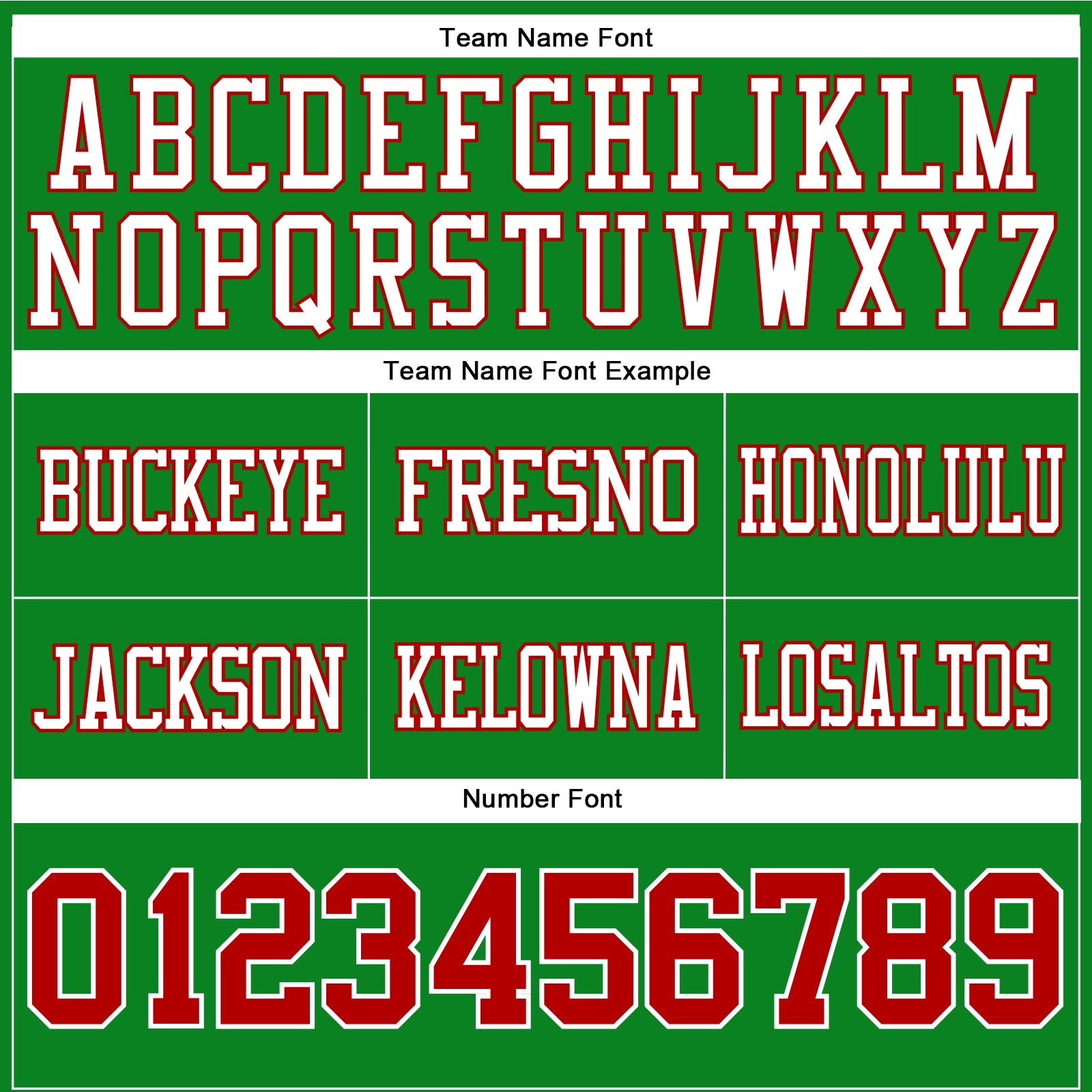 Custom Grass Green Red-White Authentic Football Jersey