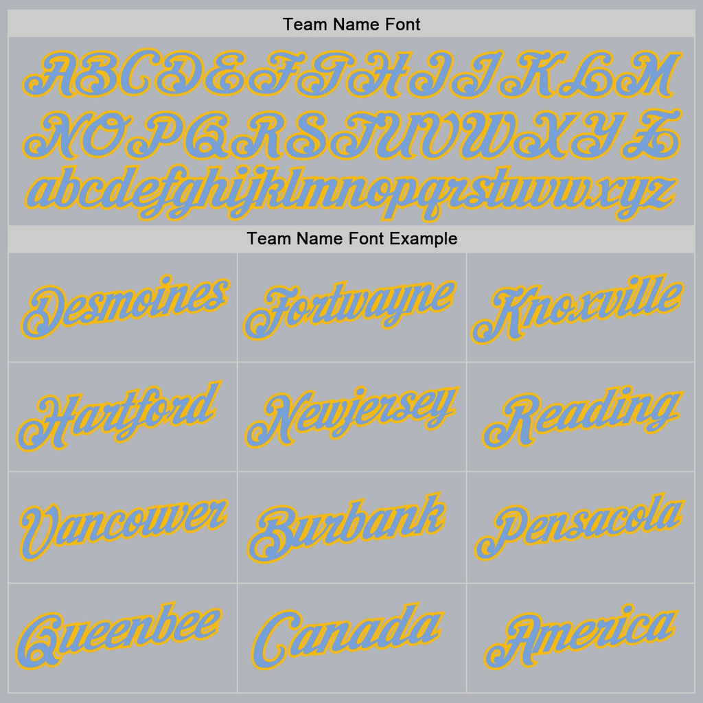 Custom Gray Light Blue-Gold Authentic Throwback Basketball Jersey