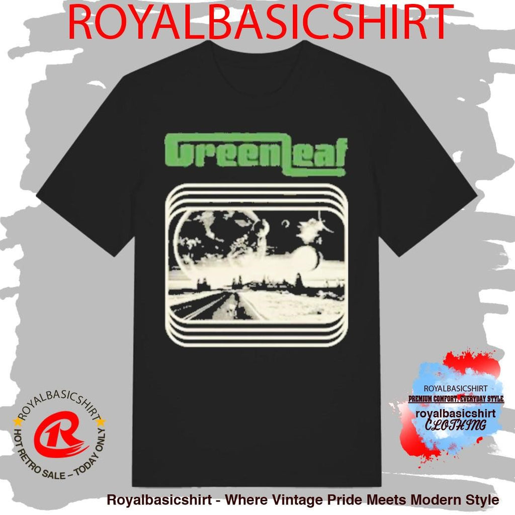 Greenleaf Black Logo Space Shirt