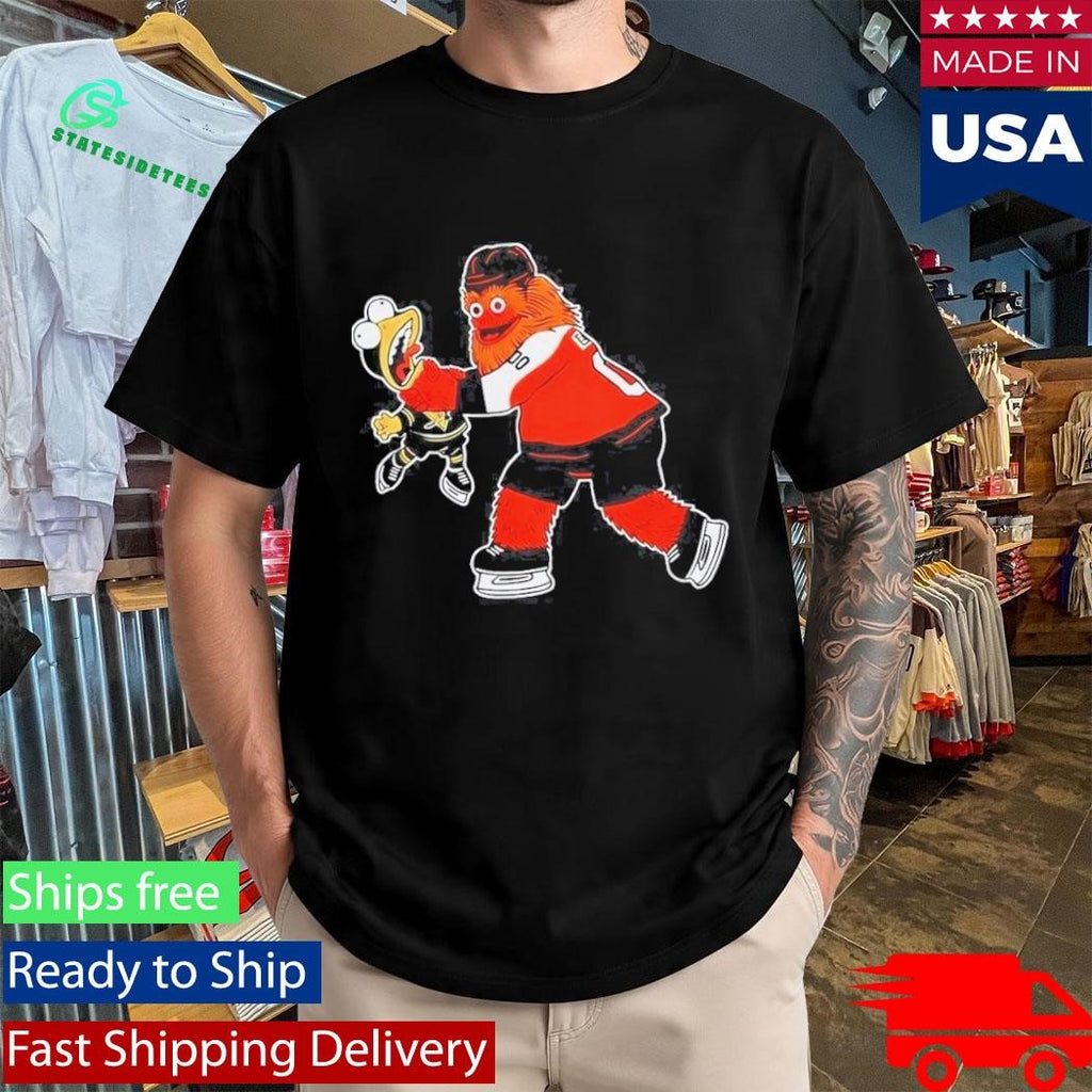 Gritty Vs Iceburgh Philadelphia Flyers Flyers Pittsburgh Penguins Penguins Hockey Meme Shirt