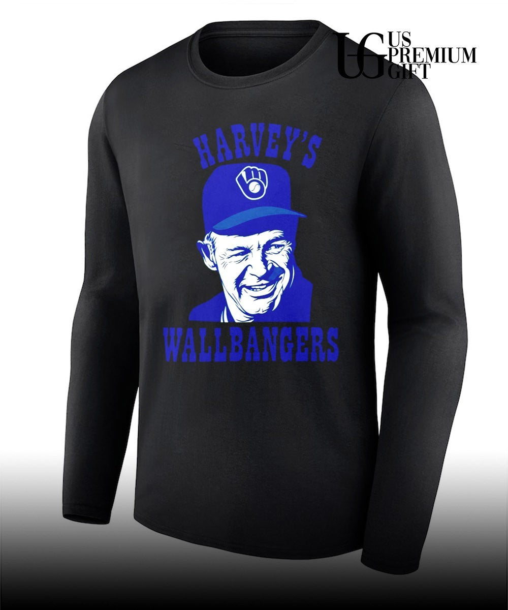Harveys Wallbangers Brewers Cesars Inn Rud Harvey Kuenn shirt