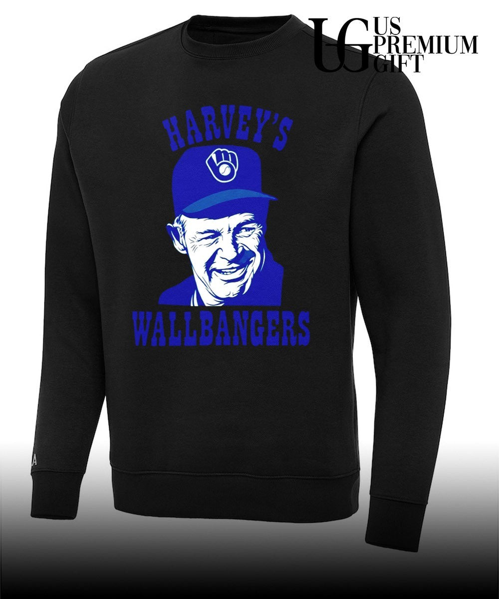 Harveys Wallbangers Brewers Cesars Inn Rud Harvey Kuenn shirt