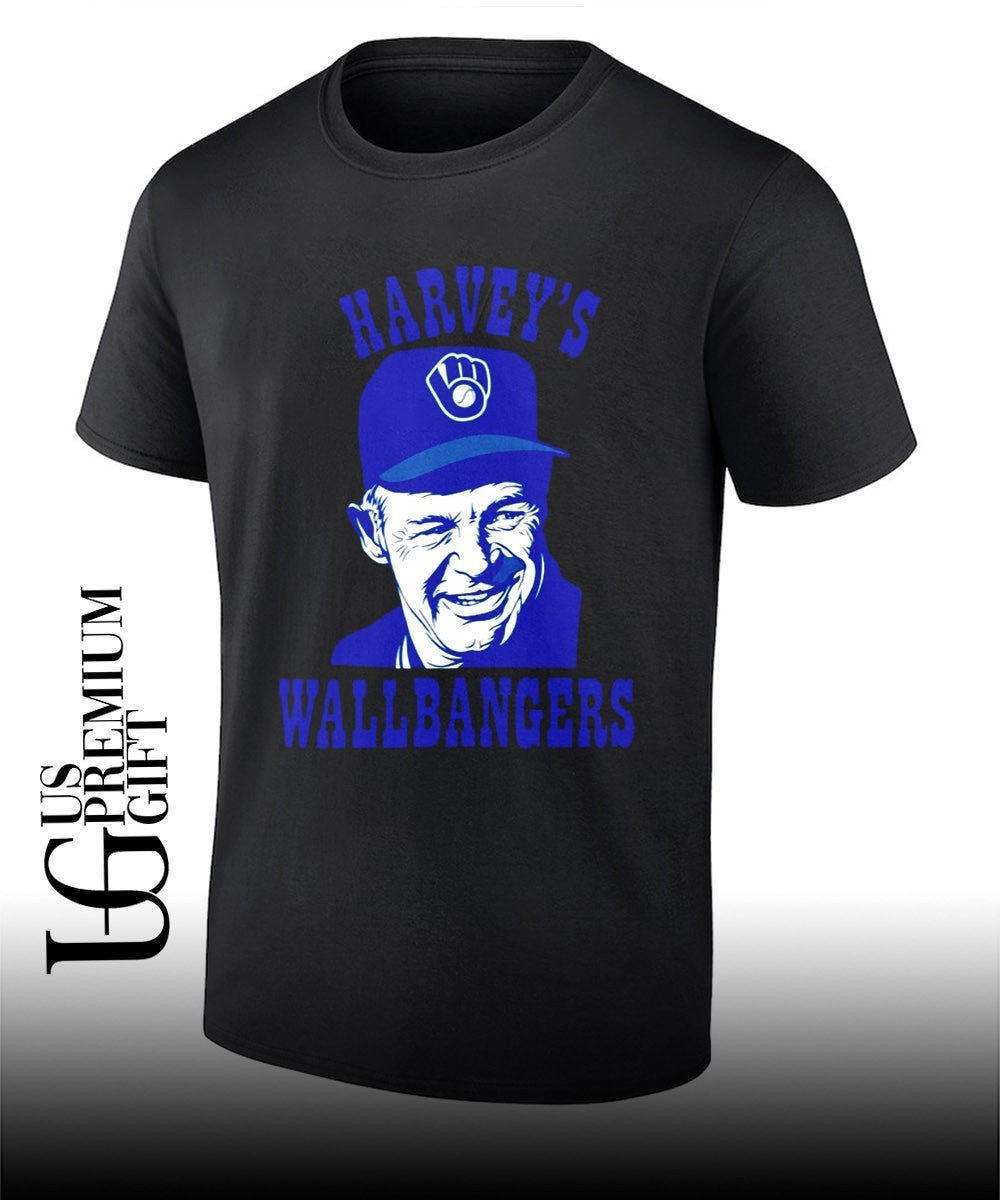 Harveys Wallbangers Brewers Cesars Inn Rud Harvey Kuenn shirt