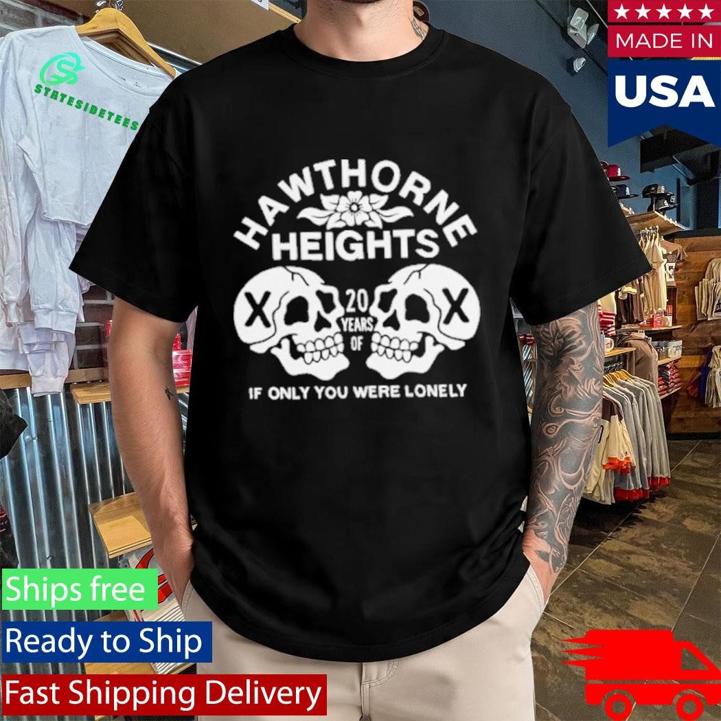 Hawthorne Heights If Only You Were Lonely 20 Year Anniversary T-Shirt