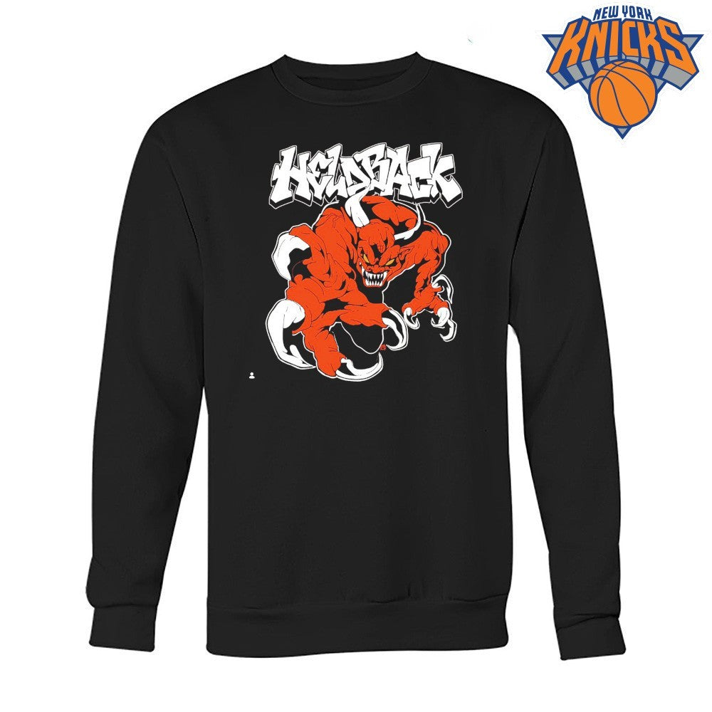 Heldback Demon Monster Graffiti Streetwear Heavy Metal Graphic Shirt