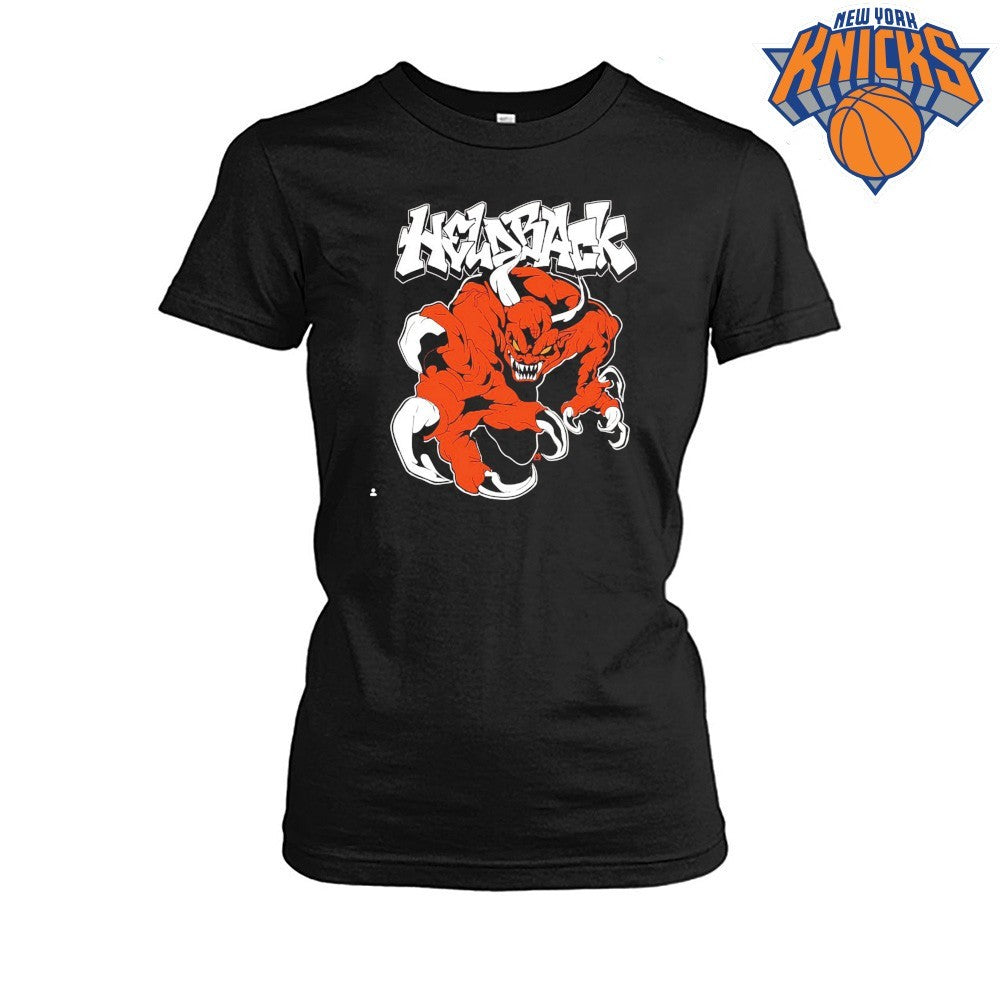 Heldback Demon Monster Graffiti Streetwear Heavy Metal Graphic Shirt