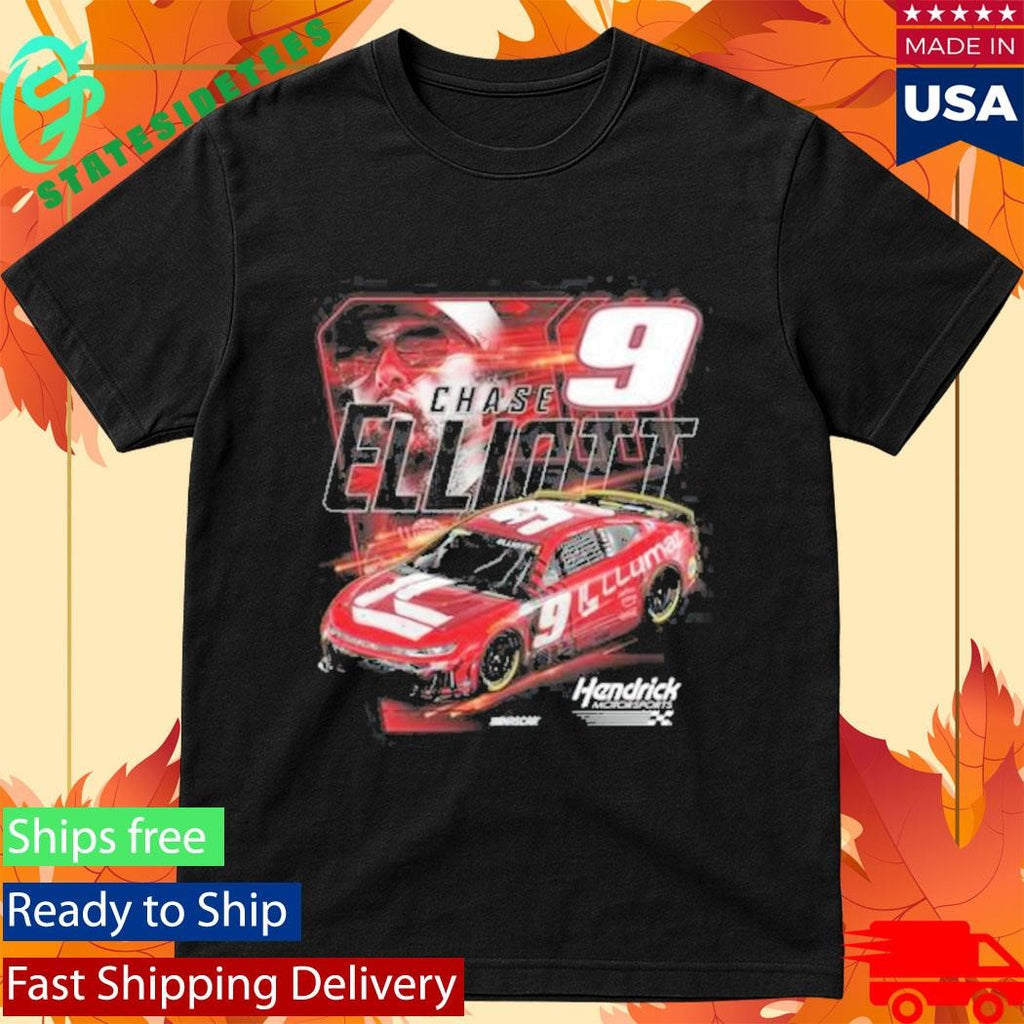 Hendrick Motorsports Chase Elliott #9 Llumar Black T-Shirt