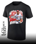 Hunter Greene Cincinnati Reds Cace Burns Day shirt