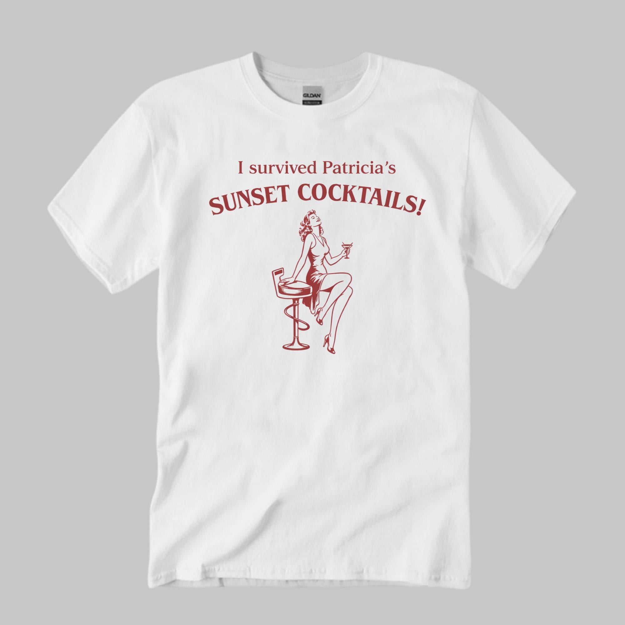 I Survived Patricia’s Sunset Cocktails Shirt
