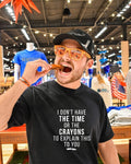 I don’t have the time or the crayons shirt