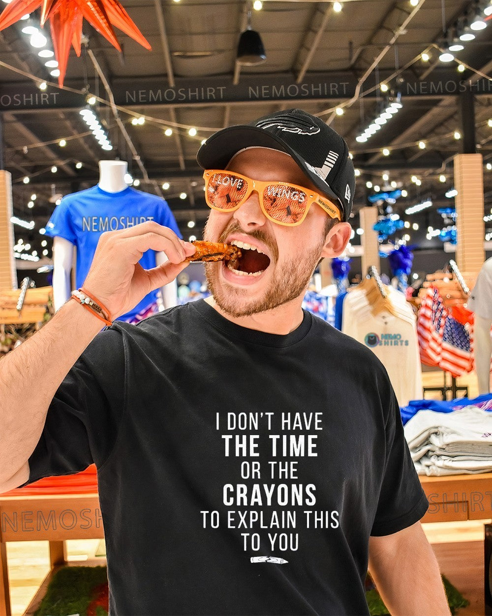 I don’t have the time or the crayons shirt