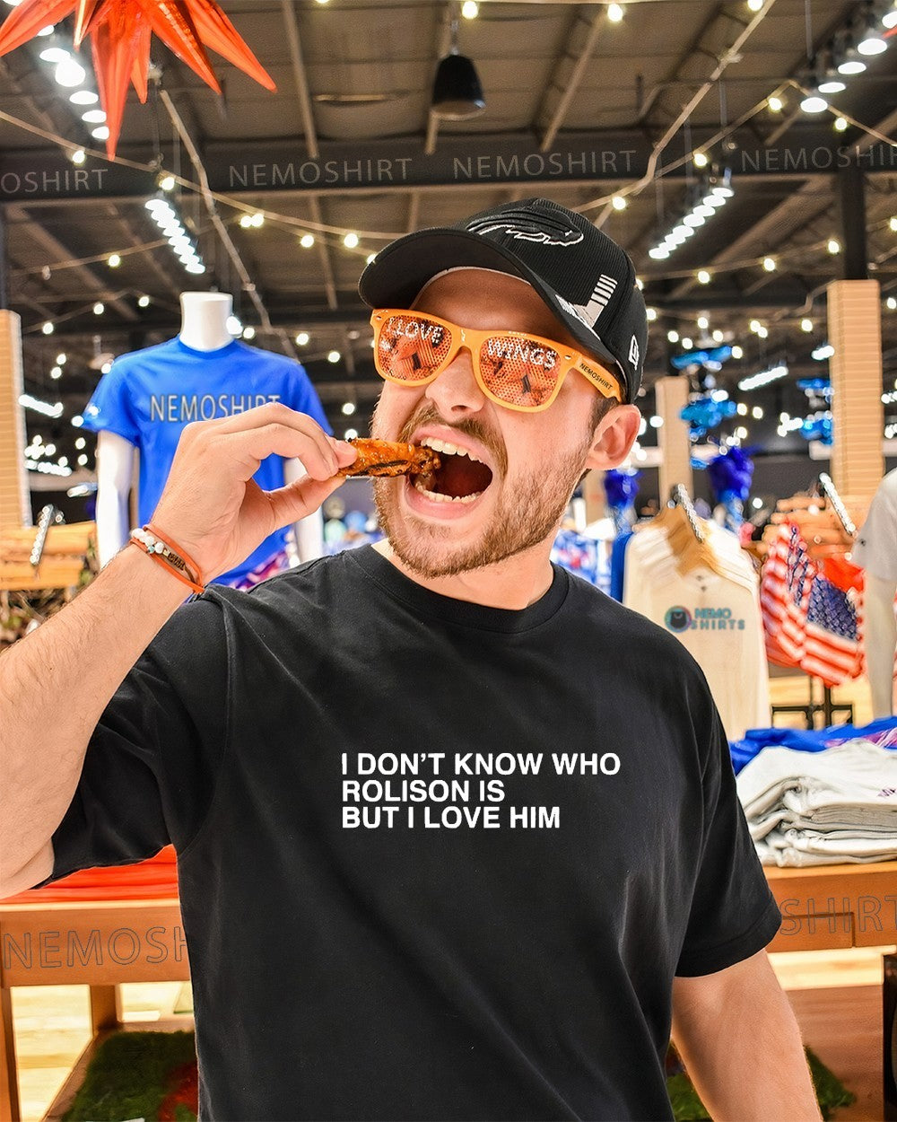 I don’t know who Rolison is but I love him shirt