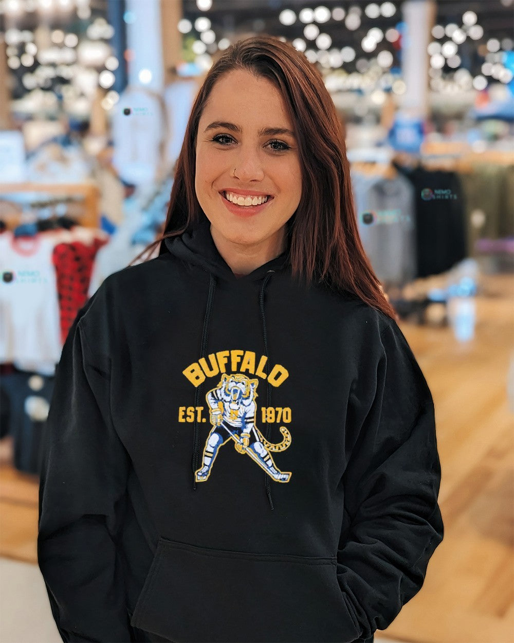 Ice age hockey Buffalo Sabres est 1970 shirt