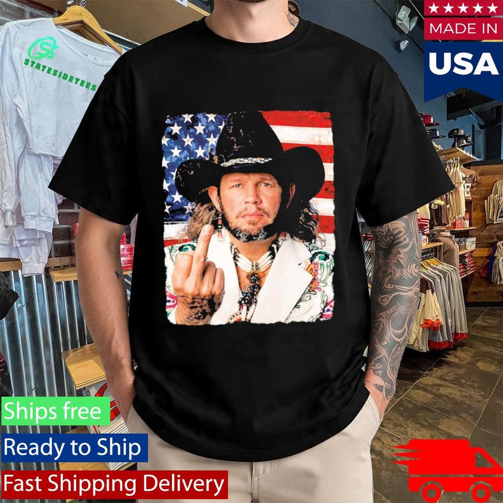 If That Ain’t Country David Allan Coe Fuck Flag Usa Shirt