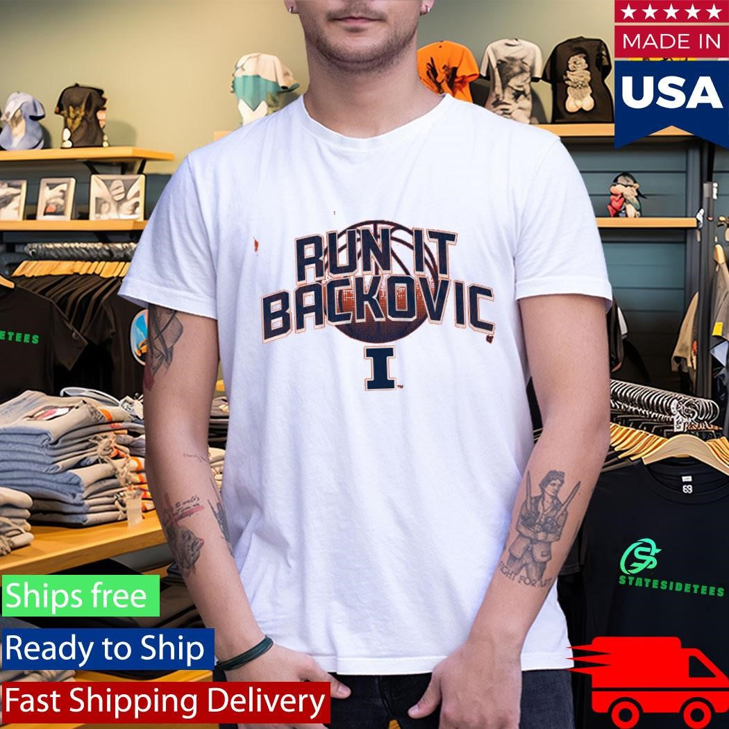 Illinois Basketball Run It Backovic Shirt