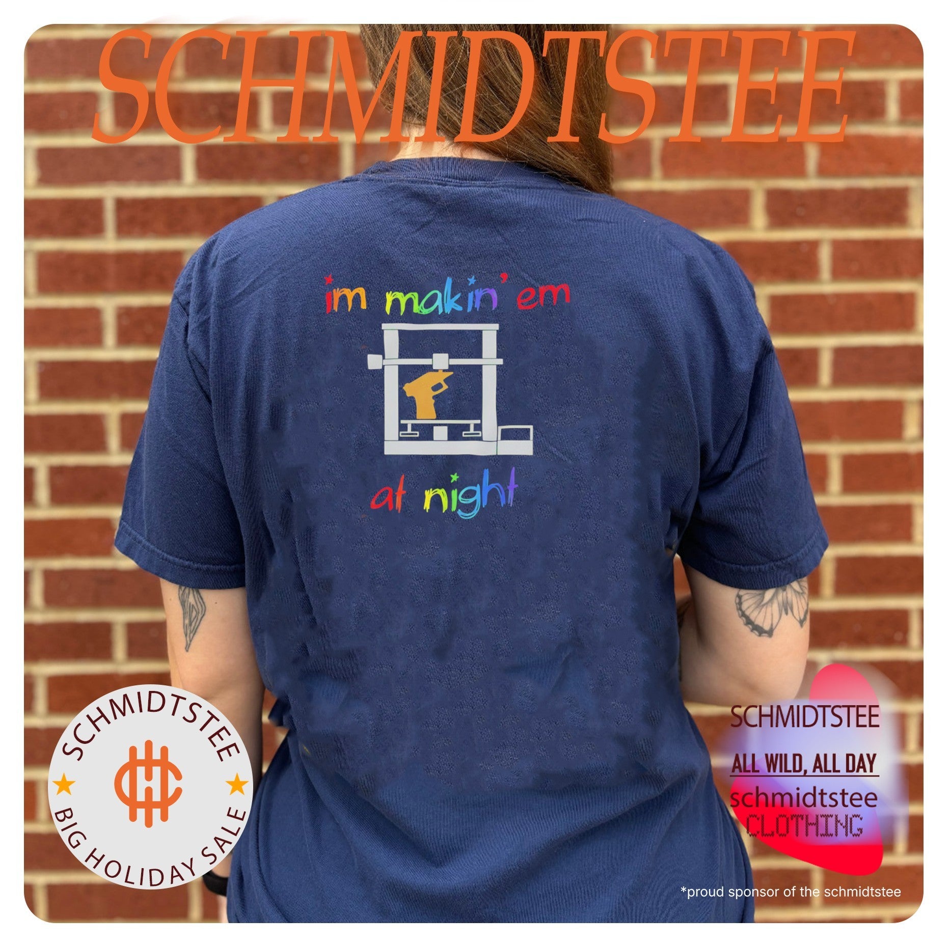 I’m Makin’ Em at Night 3D Printer Machinist shirt