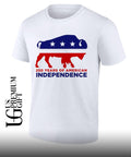 Independent Bison Flag 250 Years of American Independence shirt