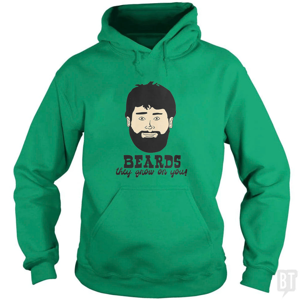 Beards: They Grow On You! Hoodie