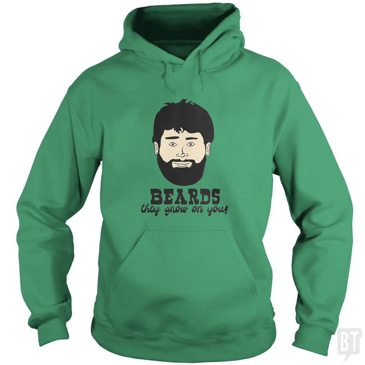 Beards: They Grow On You! Hoodie