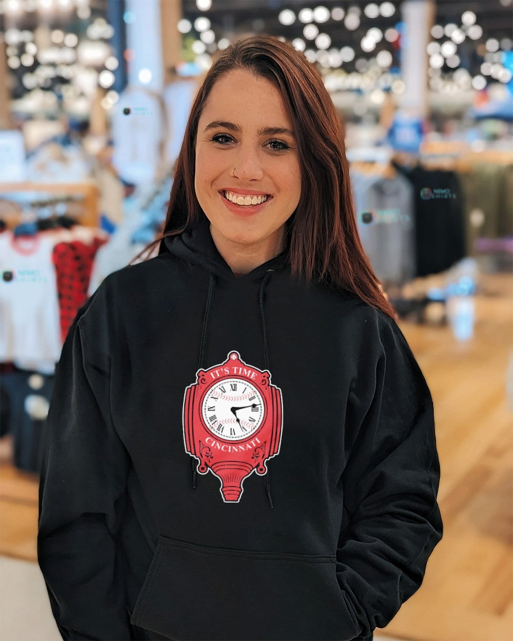 It’s time clock Cincinnati Reds 2026 MLB Baseball shirt