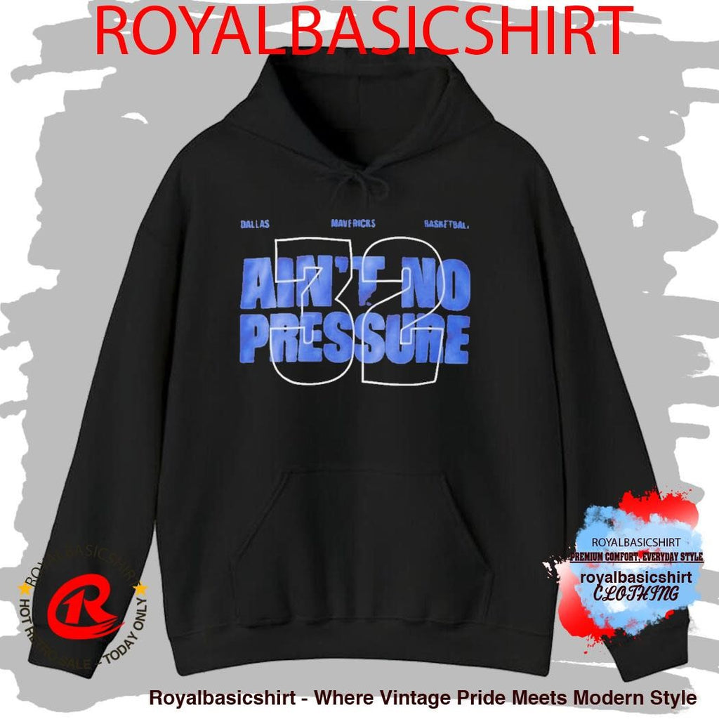 Jason Kidd with Ain’t No Pressure 32 Cooper Flagg Shirt